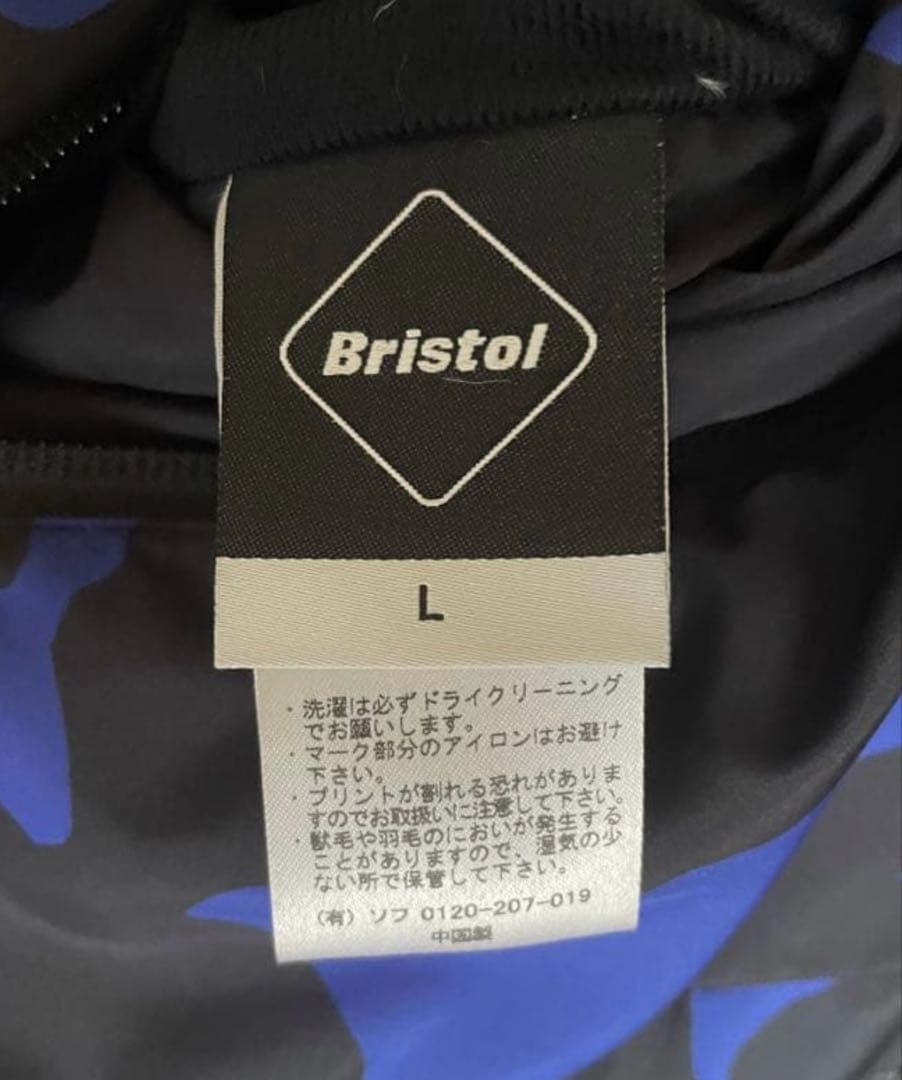 F.C.Real Bristolカモフラージュ ダウンベスト