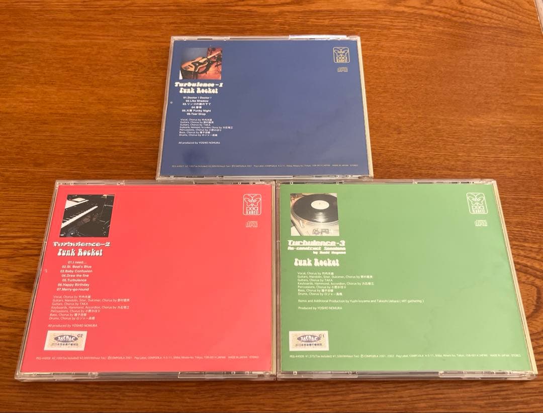 野村義男☆CD☆funk rocket 1.2.3