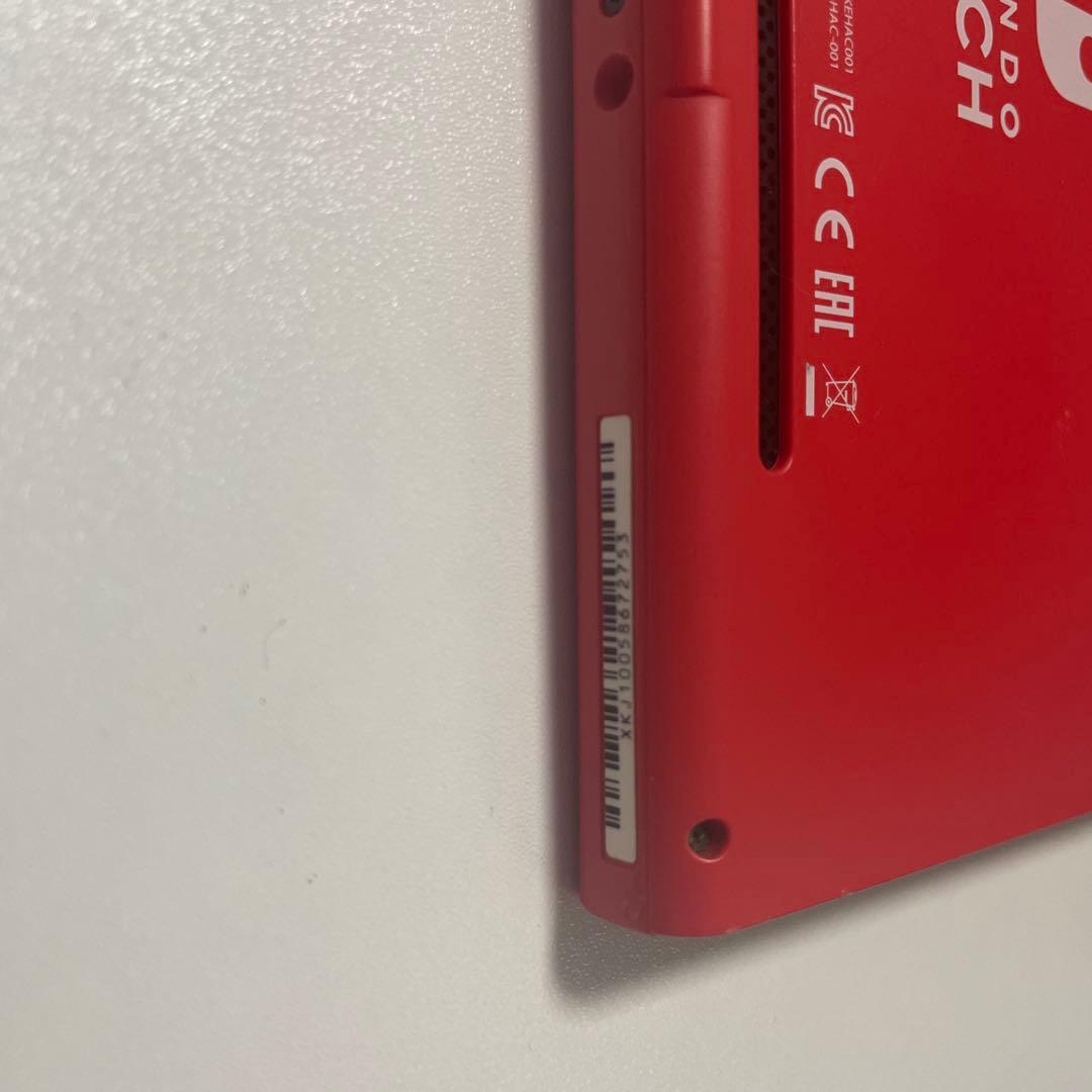 Nintendo Switch 本体 マリオ レッド　ジャンク