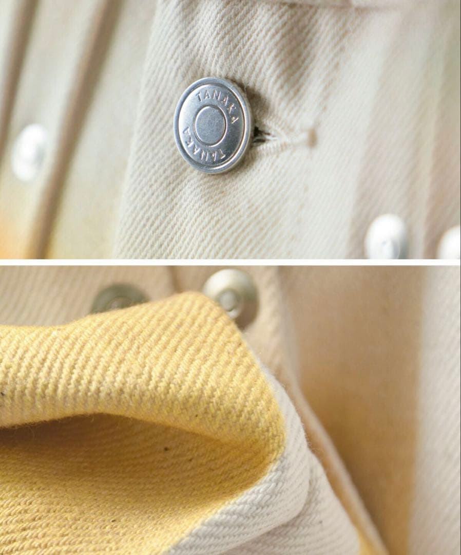 み*ー様 【25SS】TANAKA コットン セルビッチ デニム ジャケット