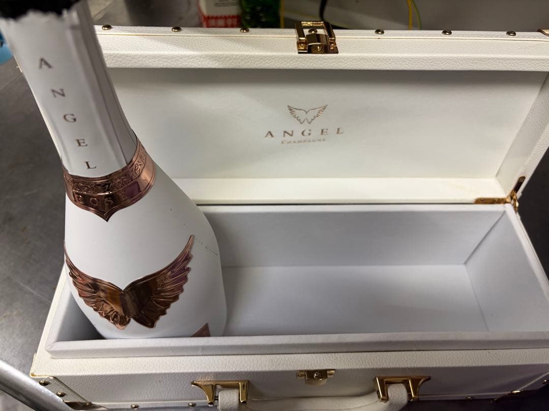 ANGEL 空き瓶 ラベンダーとホワイト