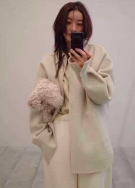 todayful wool shirts jacket セージ38【正規品】