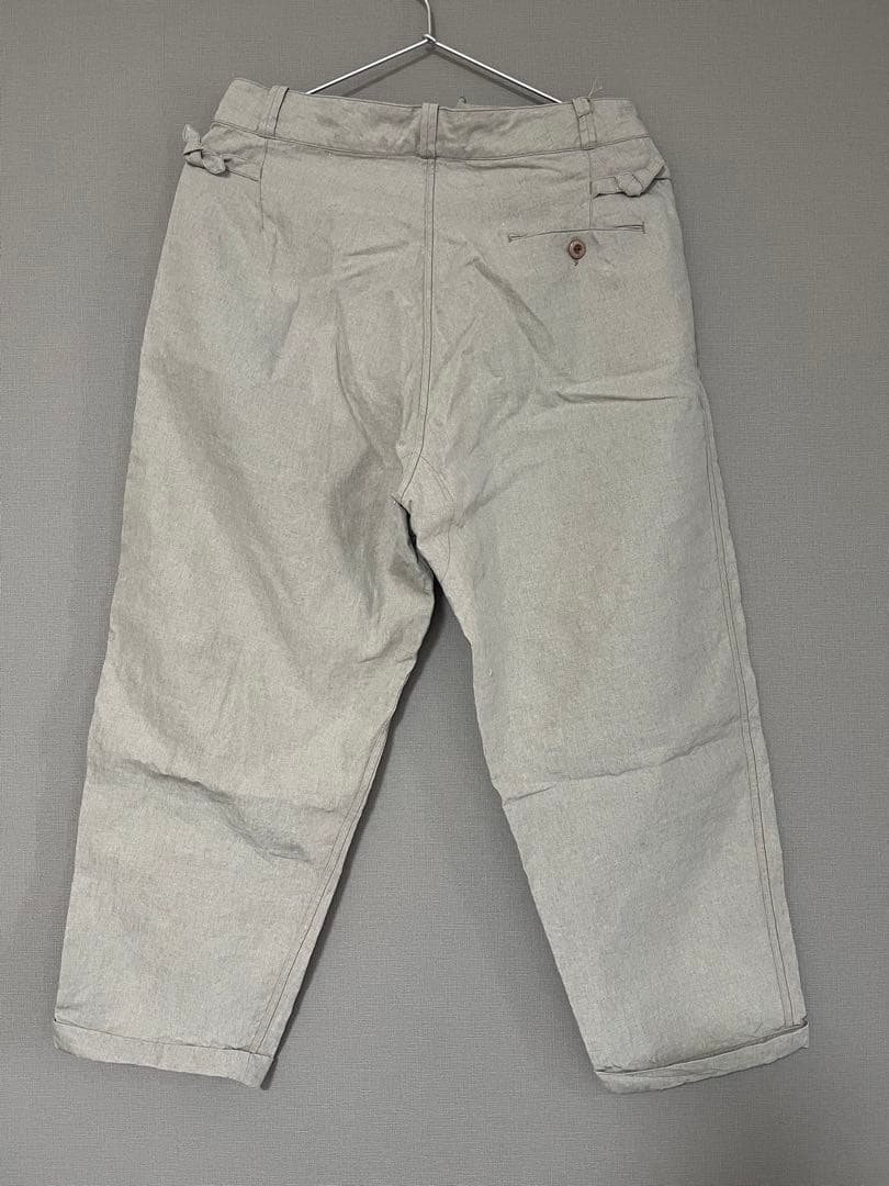 kaval Side belted trouser サイズS カヴァル