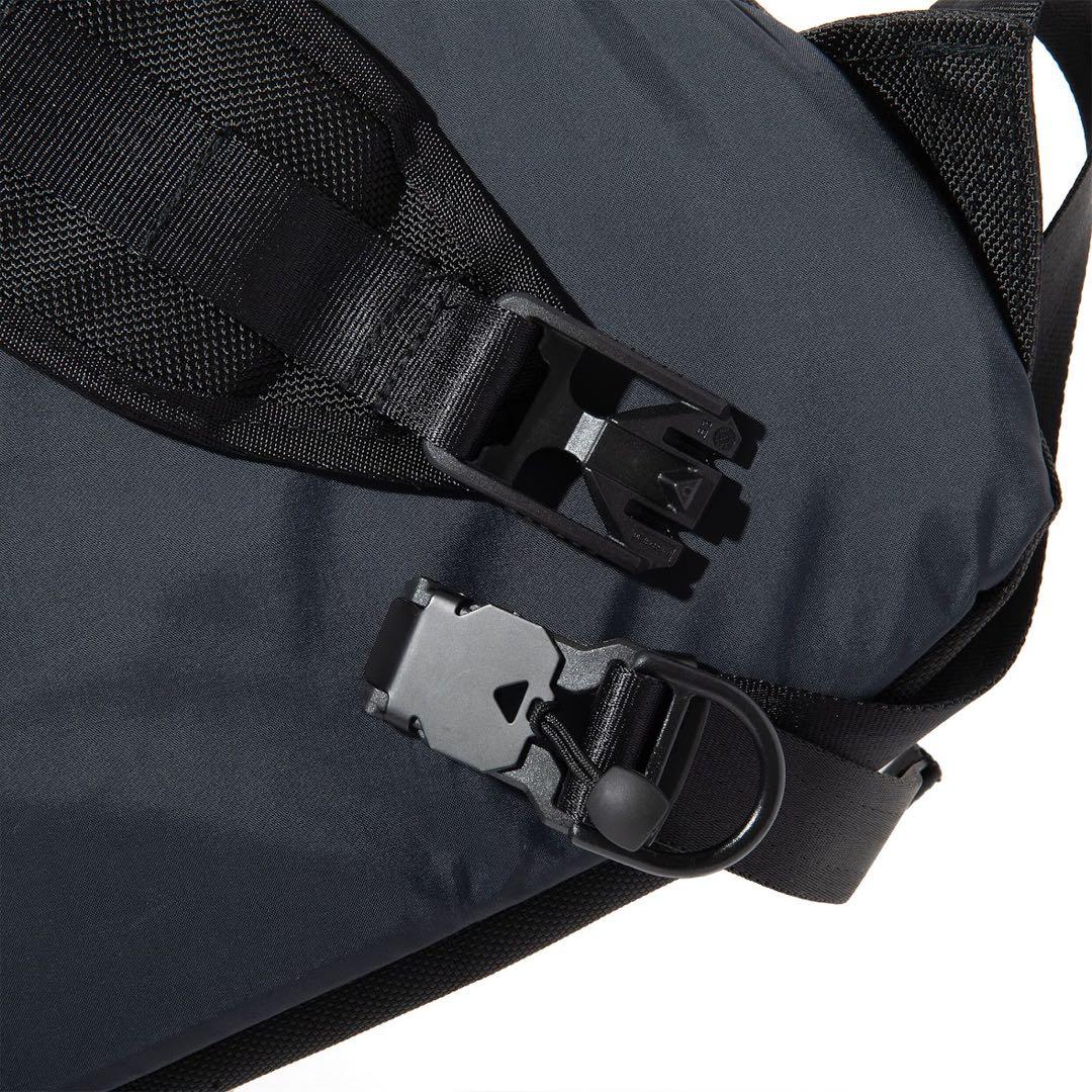 FLATLUX Days Sling Bag黒 メッシュポケット付き