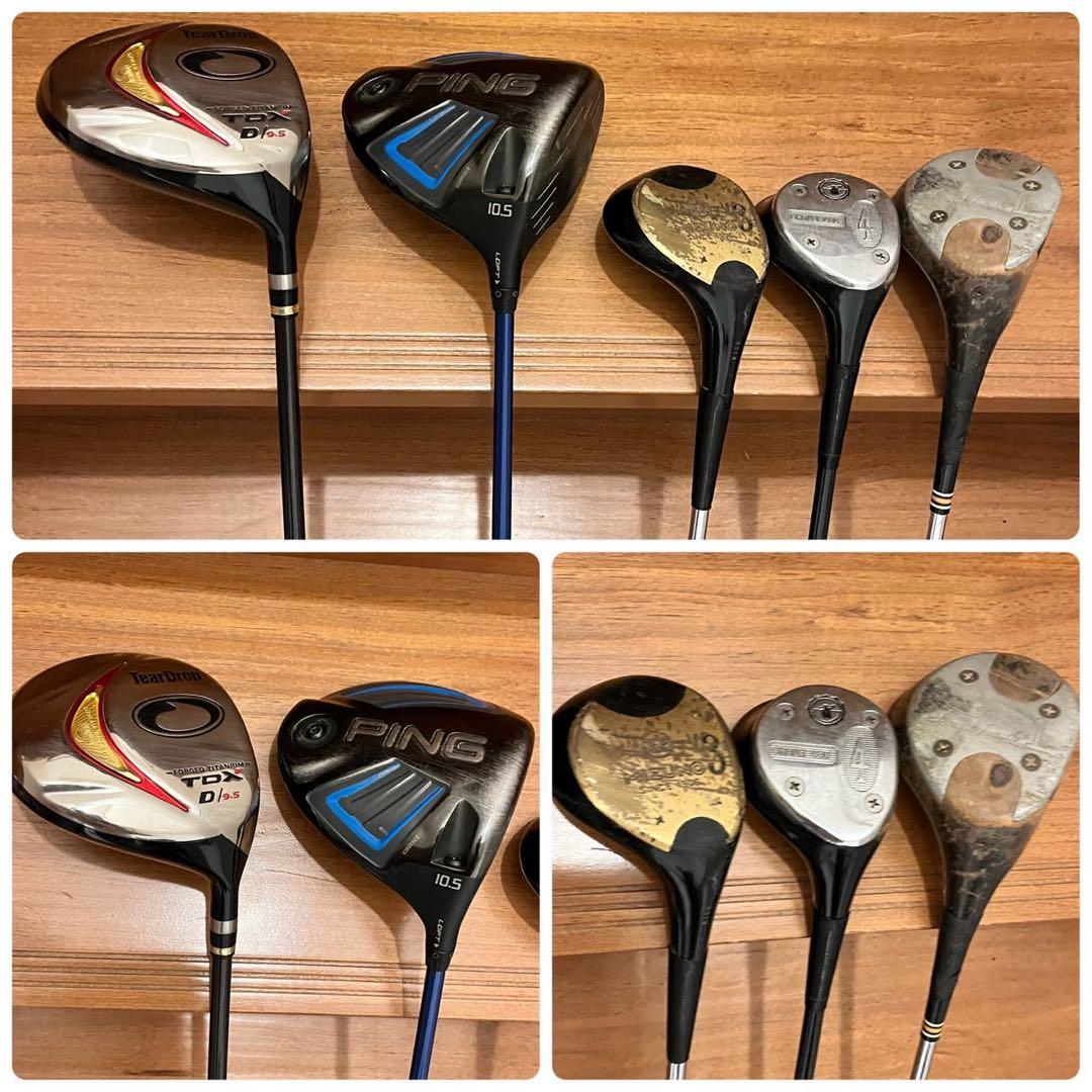 Mizuno ゴルフバッグ デニム　クラブ15本セット