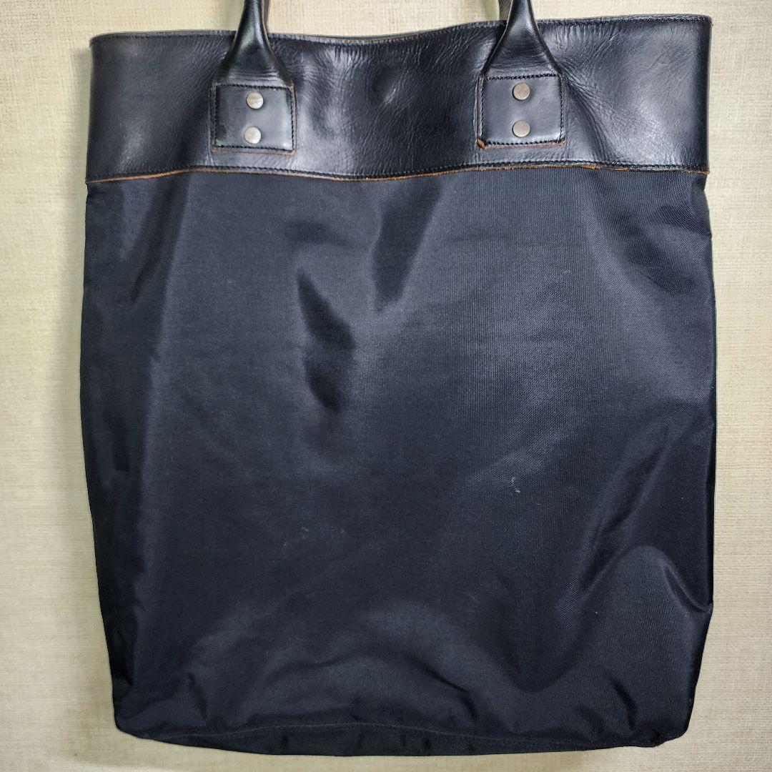Yohji Yamamoto A.A.R ナイロン レザー トートバッグ A3可