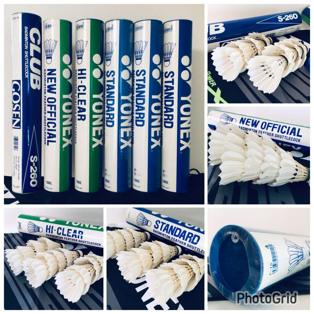 YONEX ヨネックス ニューオフィシャル他、計6ダース程 シャトルコック