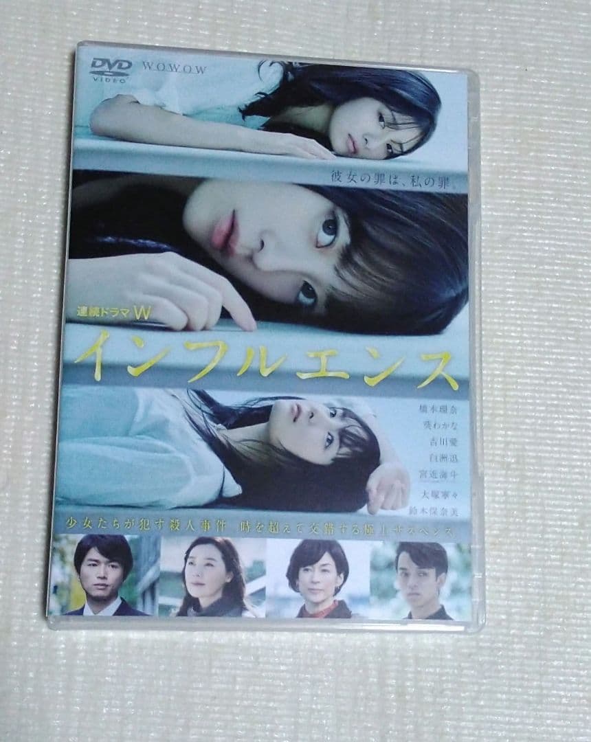 連続ドラマW インフルエンス DVD-BOX〈3枚組〉