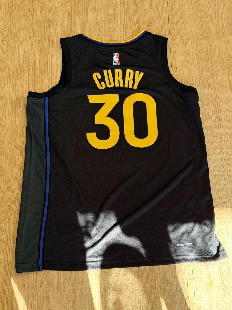 【大人気】NBA ウォリアーズ カリー ユニフォーム L シティエディション