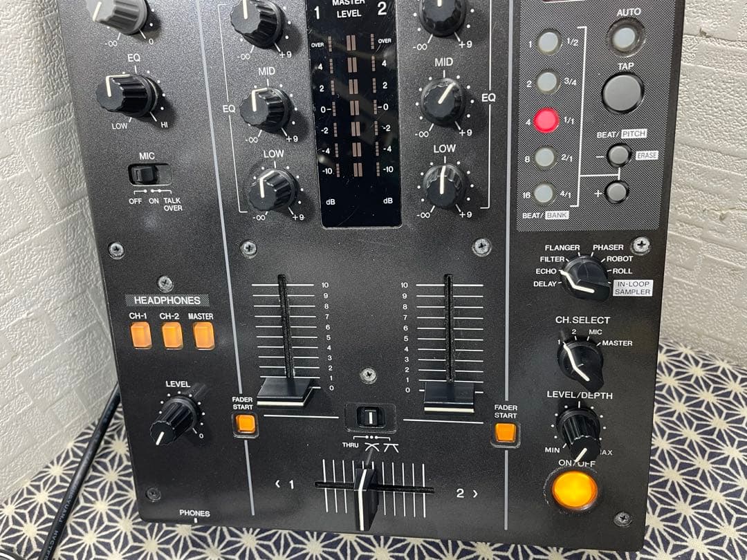 pioneer dj パイオニア　DJM-400 縦横フェーダー内部メンテナンス