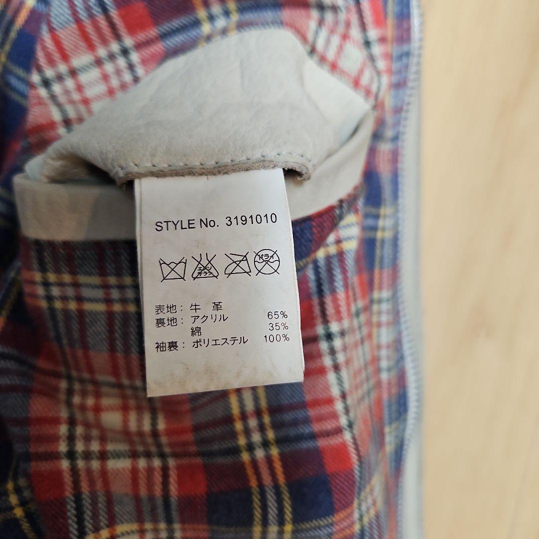 Schott クラシックレーサー　シングルライダース　サイズS