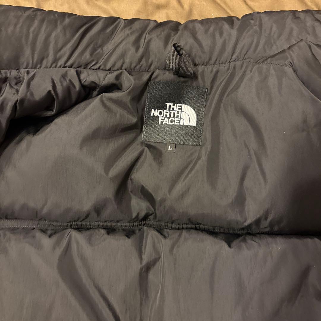 THE NORTH FACE ヌプシダウンベスト Lサイズ オリーブ/ブラック