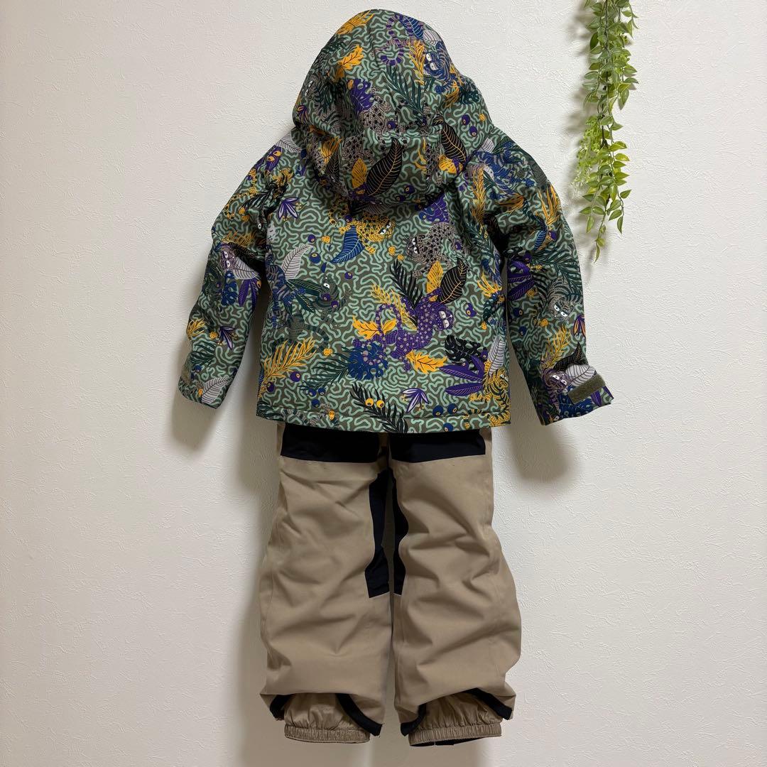 BURTONスノーボードウェアキッズトドラー上下セットビブパンツジャケット