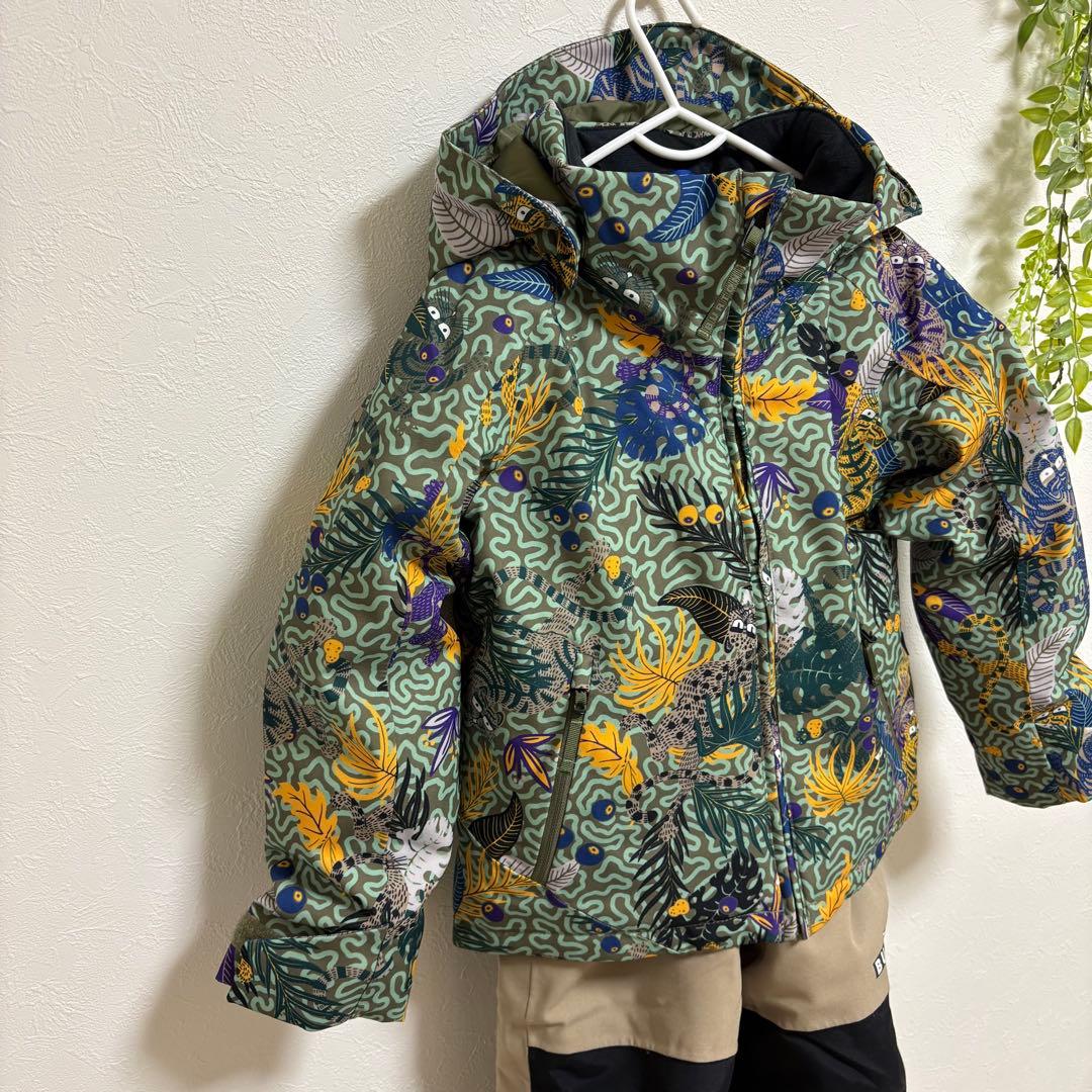 BURTONスノーボードウェアキッズトドラー上下セットビブパンツジャケット