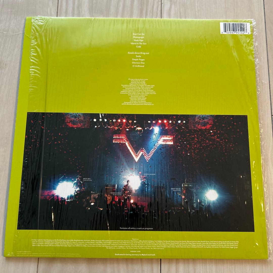 Weezer - Weezer (緑色レコード)