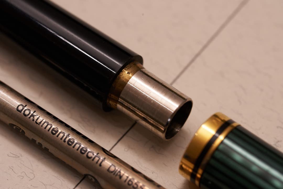 Pelikan ペリカン スーべレーン K800 ボールペン 緑縞 西ドイツ製