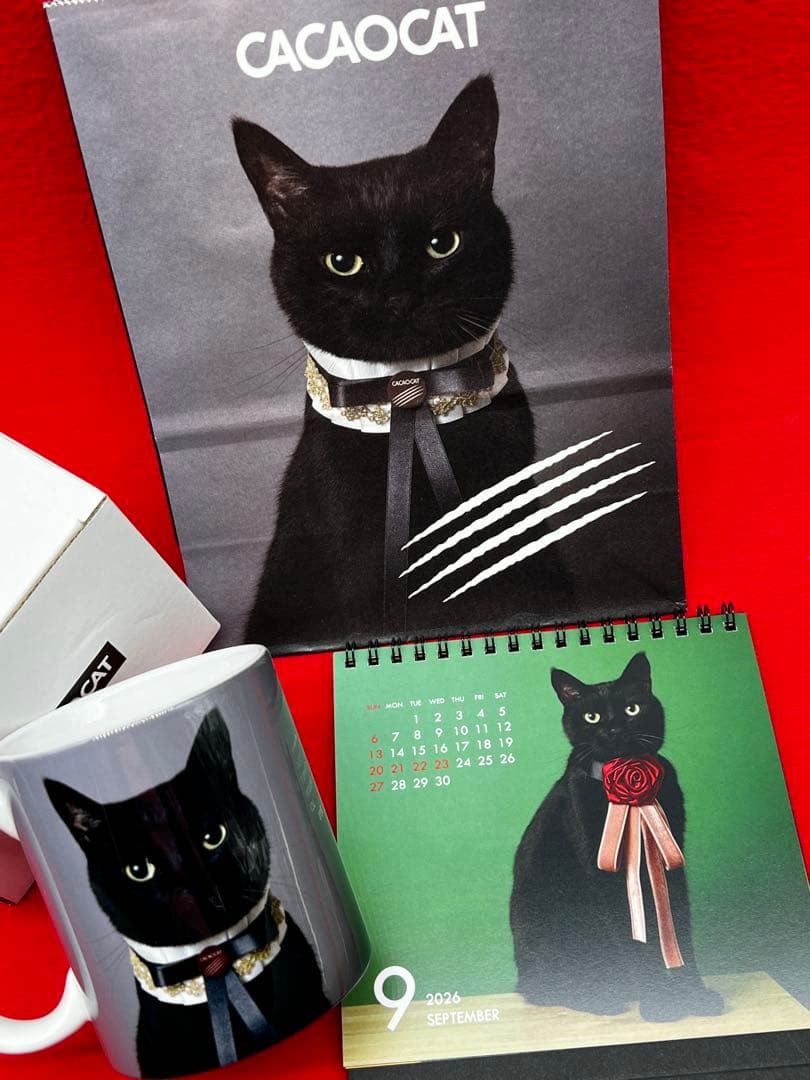 CACAO CAT❣️ 　　　　　　　　　　カレンダー＆マグカップ