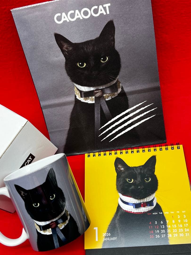 CACAO CAT❣️ 　　　　　　　　　　カレンダー＆マグカップ