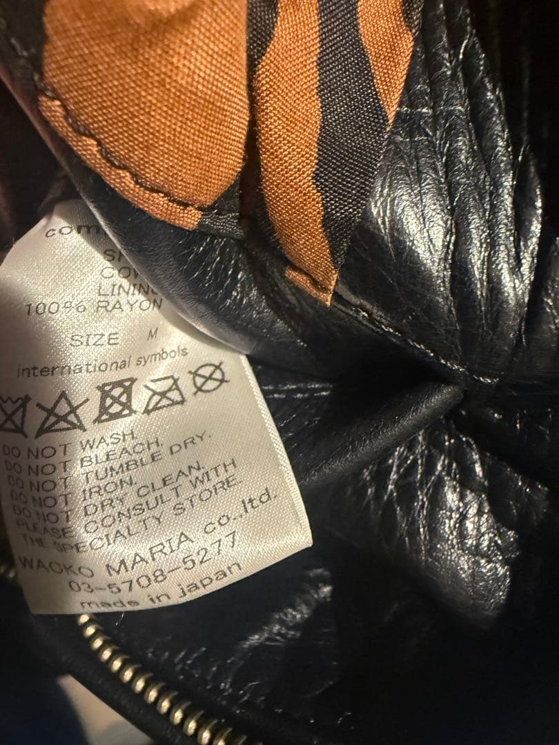 ジャケット・アウター wackomaria SINGLE RIDERS LEATHER