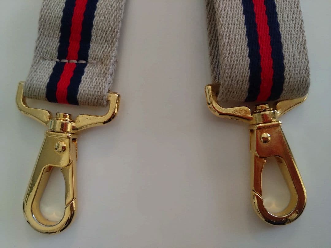 アパルトモン Border belt ボーダーベルト　バッグストラップ　　キナリ