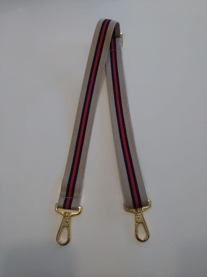 アパルトモン Border belt ボーダーベルト　バッグストラップ　　キナリ