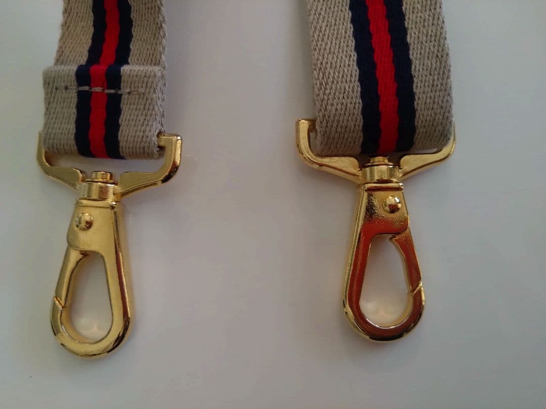 アパルトモン Border belt ボーダーベルト　バッグストラップ　　キナリ