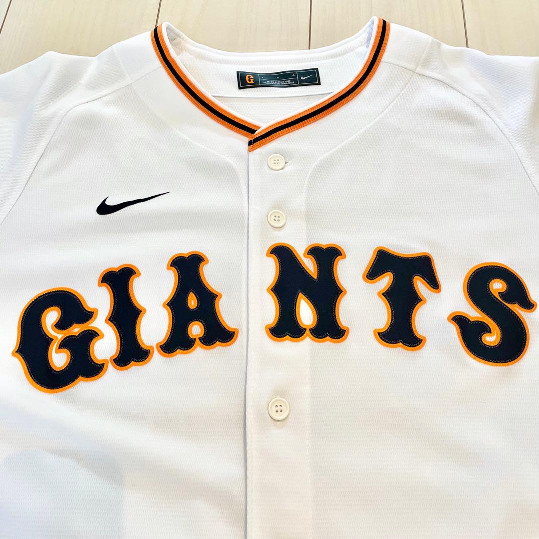 【美品】GIANTS 秋広優人 公式レプリカユニフォーム　Lサイズ
