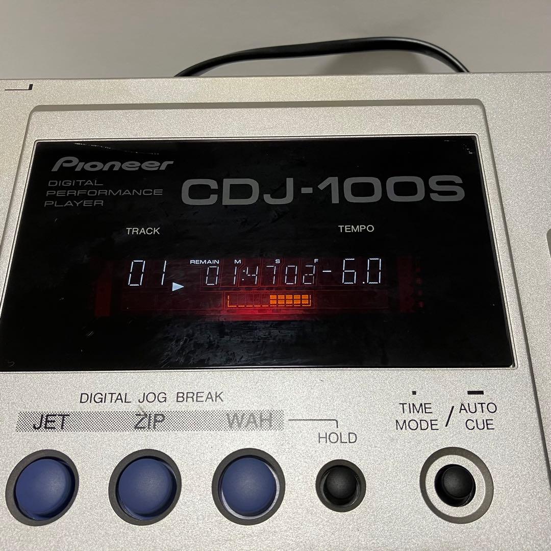 ☆値下げ☆【動作品】Pioneer CDJ-100Sコンパクトディスクプレーヤー
