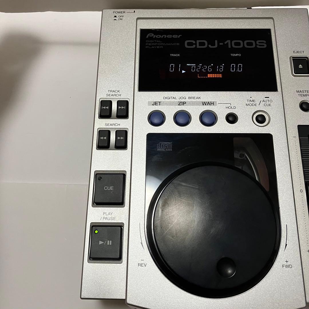 ☆値下げ☆【動作品】Pioneer CDJ-100Sコンパクトディスクプレーヤー