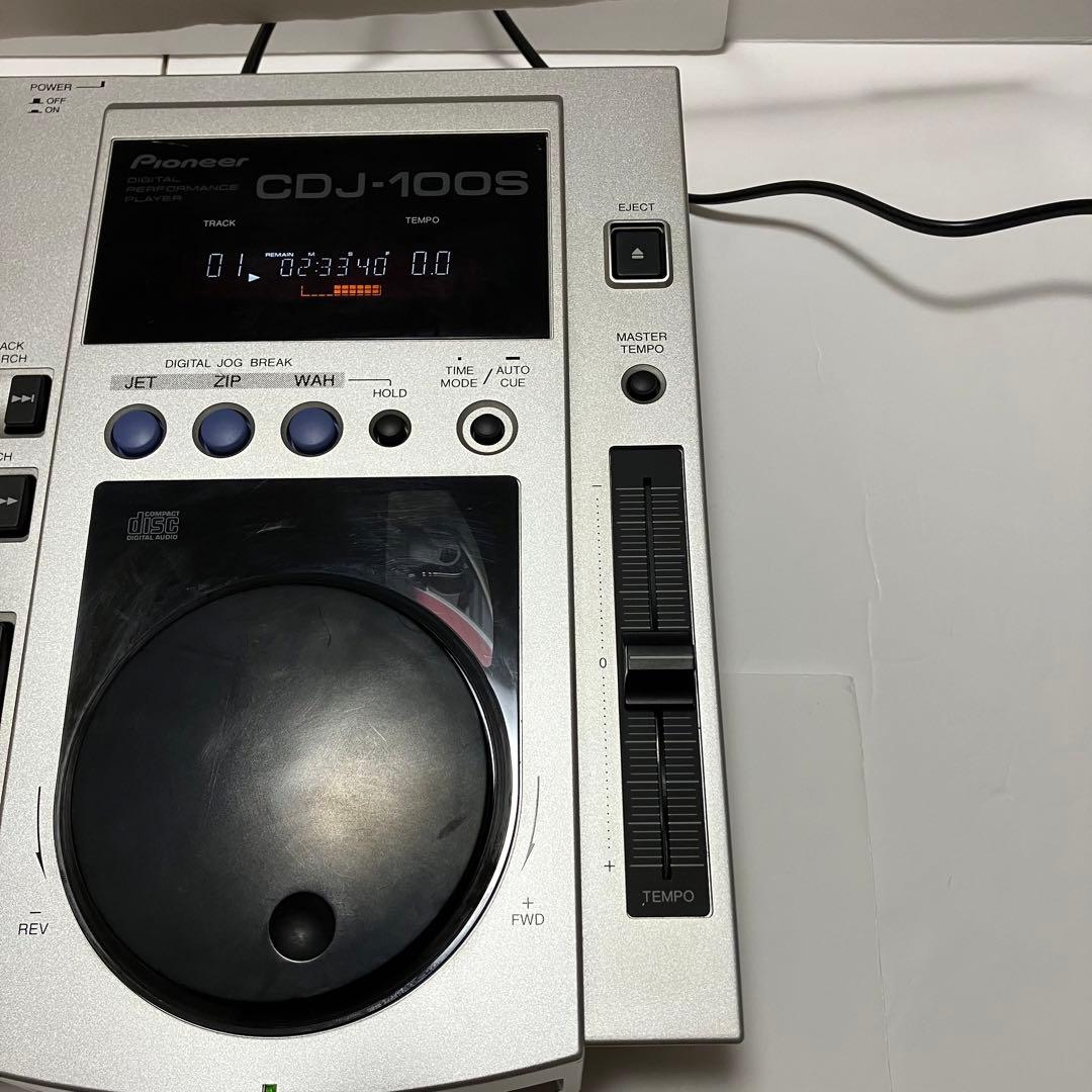 ☆値下げ☆【動作品】Pioneer CDJ-100Sコンパクトディスクプレーヤー