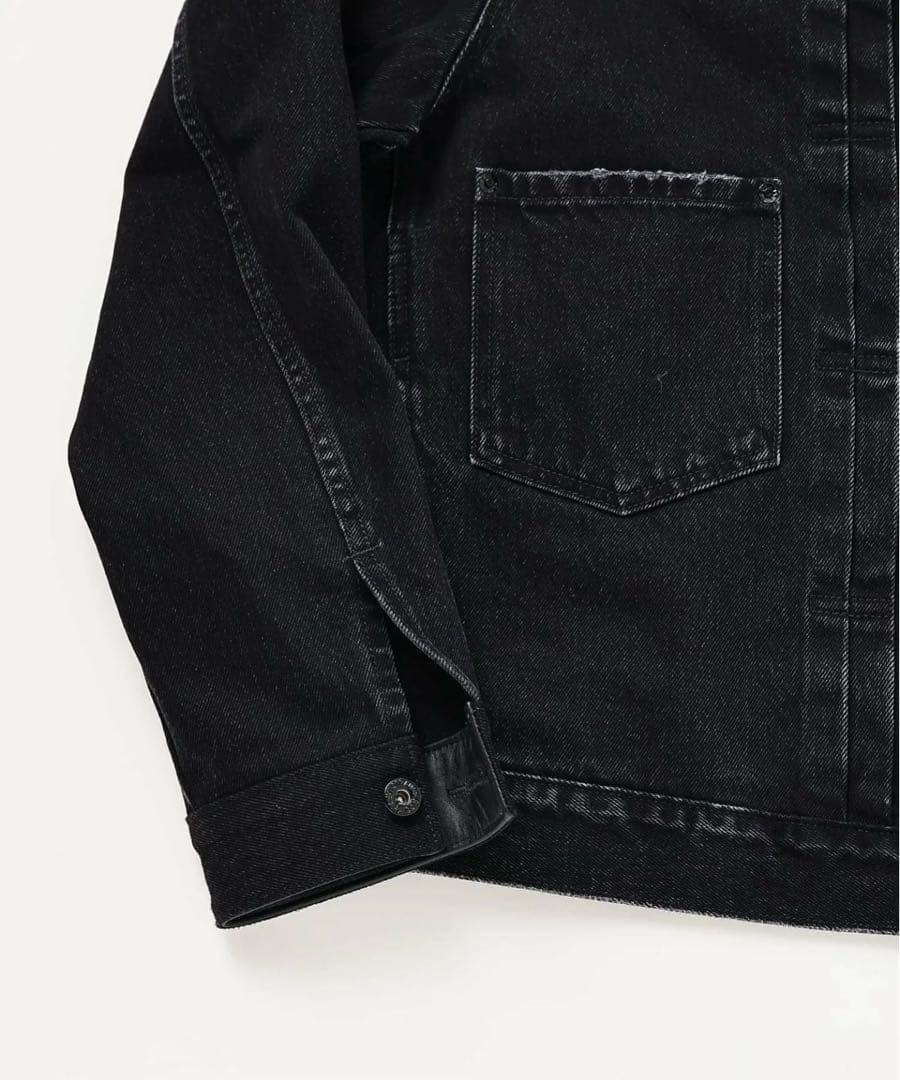 Levi's for ÉDIFICE 2nd Type ブラックデニムジャケット