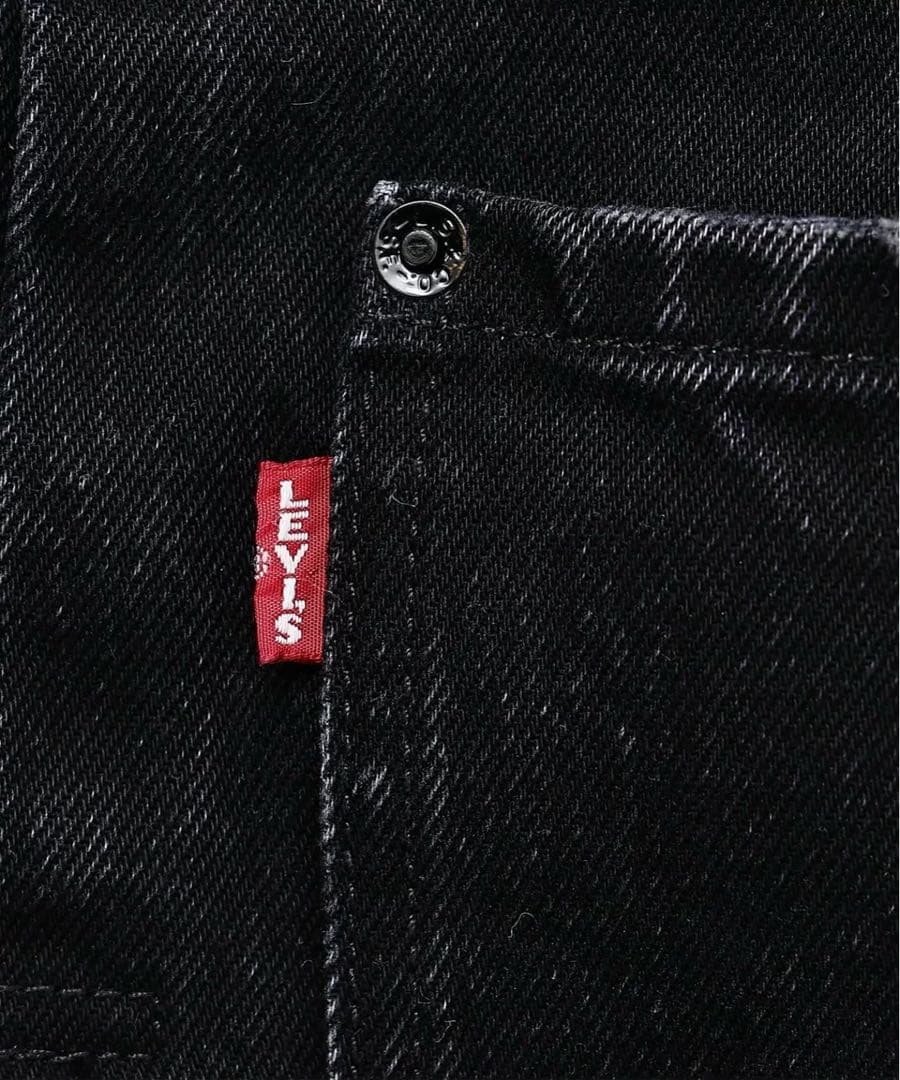 Levi's for ÉDIFICE 2nd Type ブラックデニムジャケット