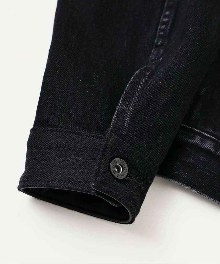 Levi's for ÉDIFICE 2nd Type ブラックデニムジャケット