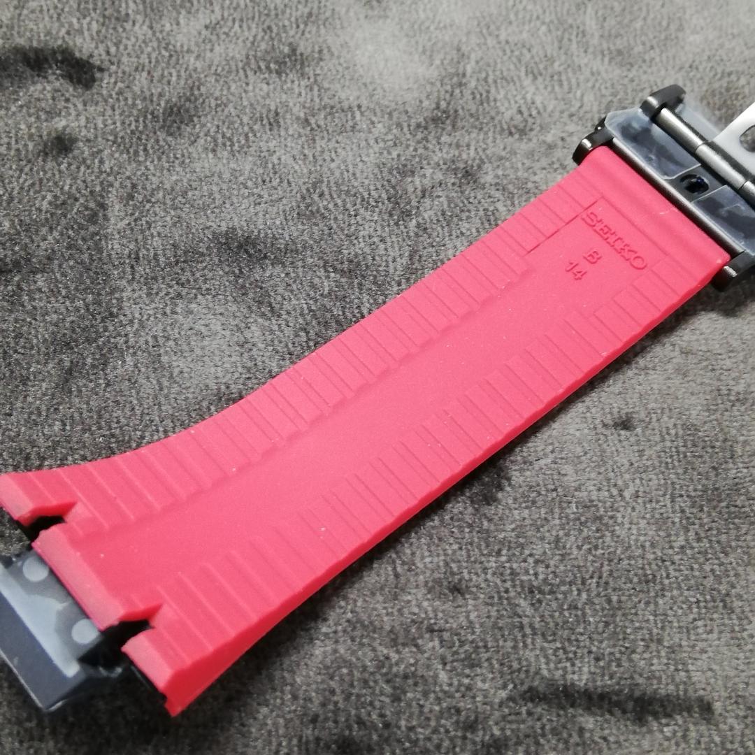 アストロン　腕時計　ラバー　ベルト　ブラック　未使用品　（MK240）