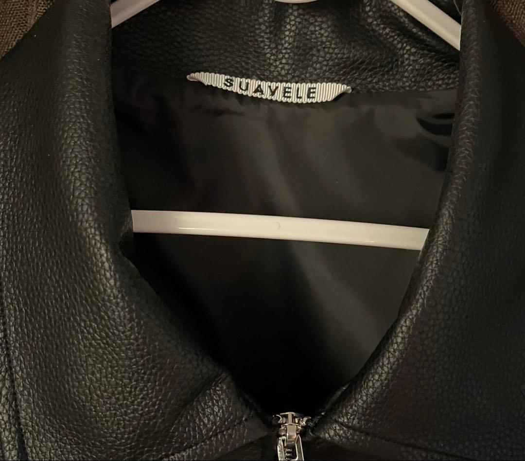 ジャケット・アウター SUAVELE ARTIFICIAL LEATHER BLOUSON