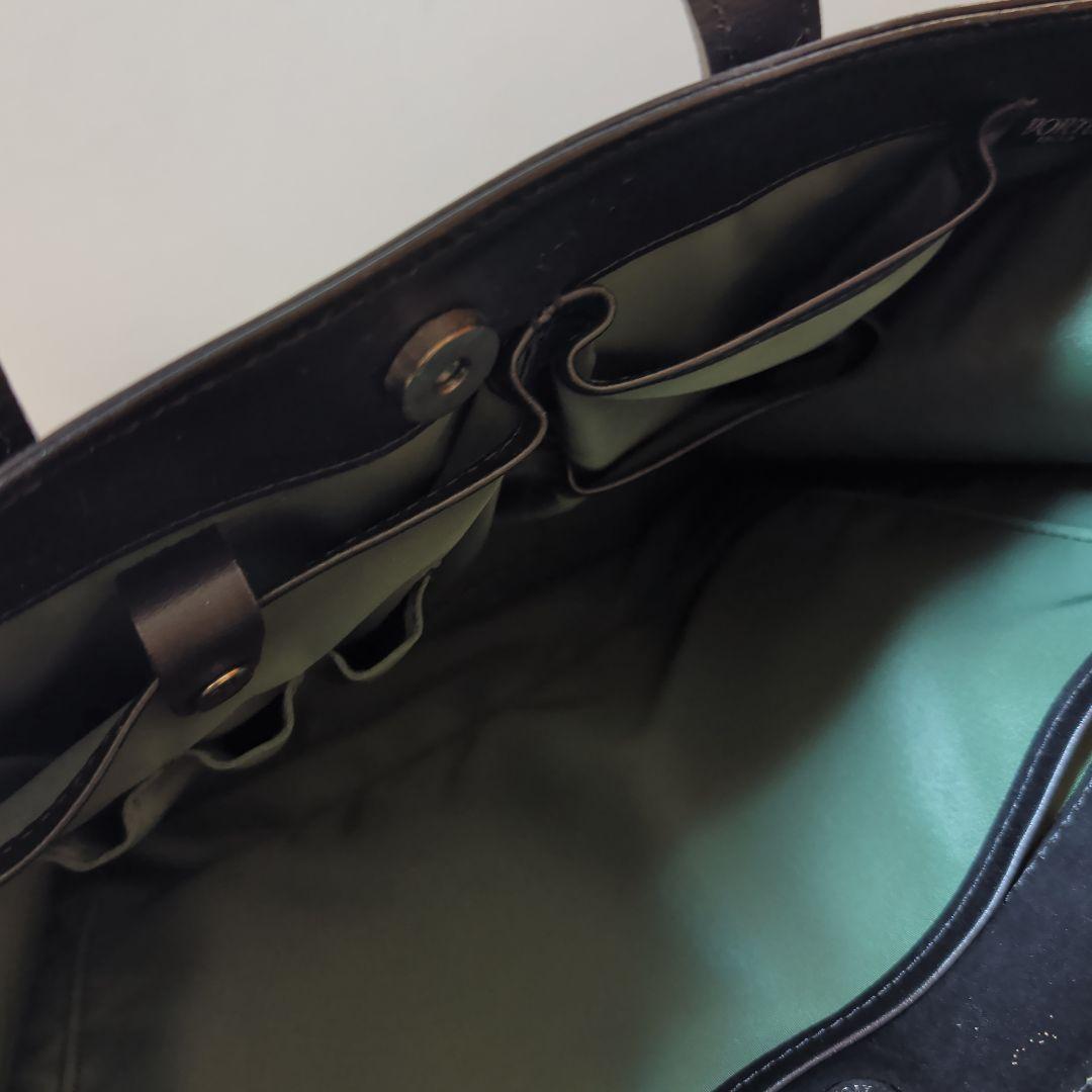 PORTER ブラック レザートートバッグ