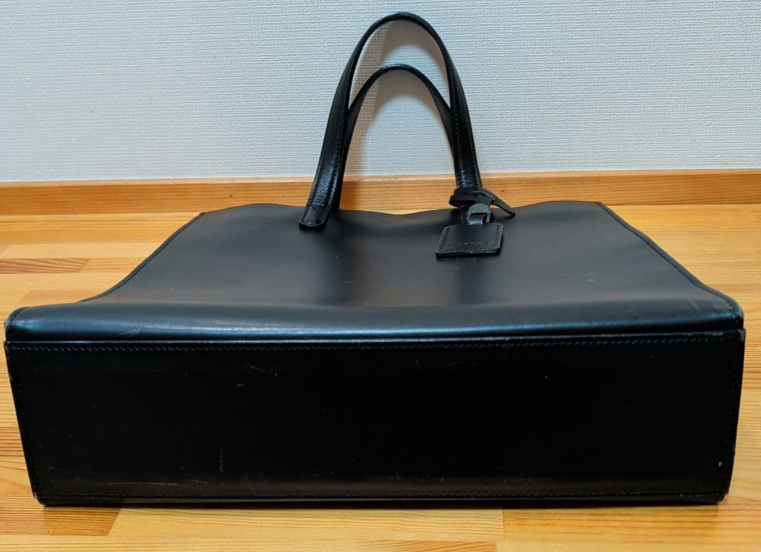 PORTER ブラック レザートートバッグ