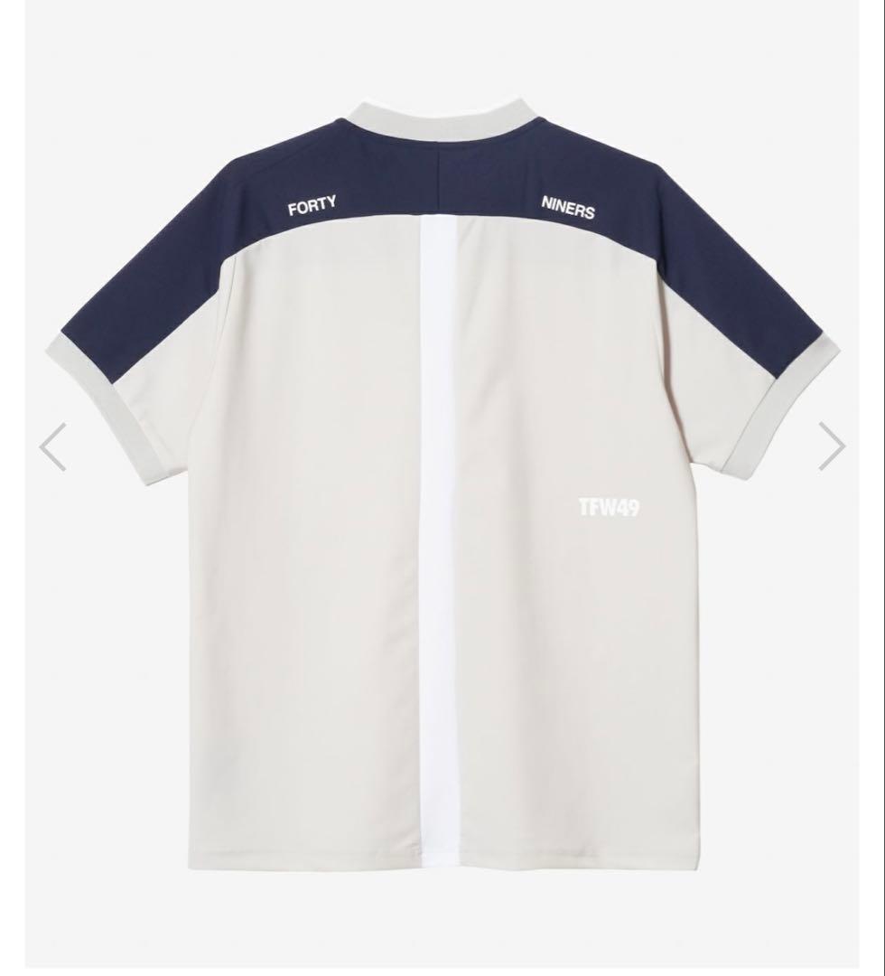 メンズウェア TFW49 25SS MESH COLLAR LESS POLO L