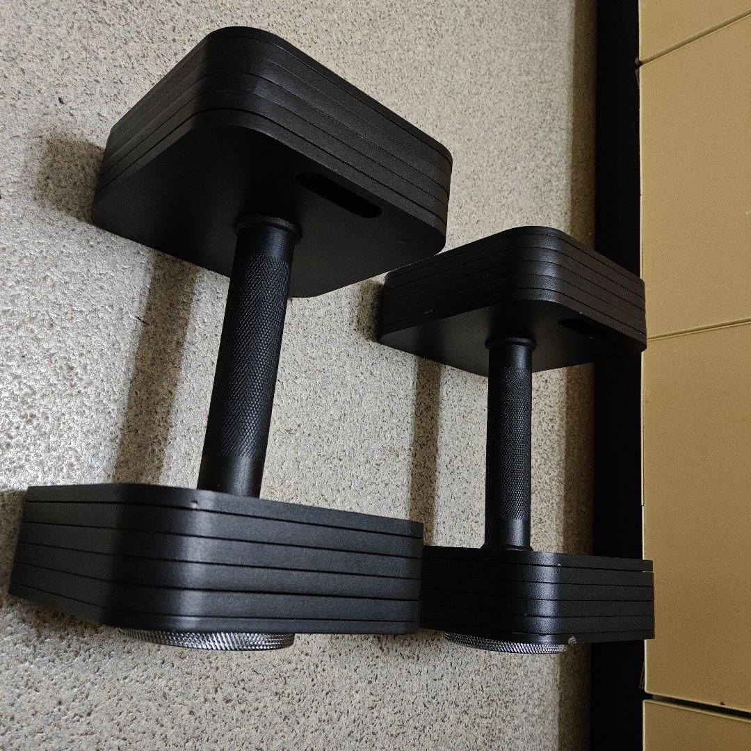 MOJEER 四角い 可変式ダンベル 24kg １つ その2