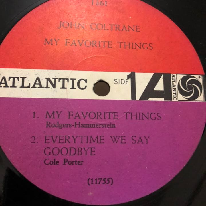 【US/2nd】John Coltrane My Favorite Things