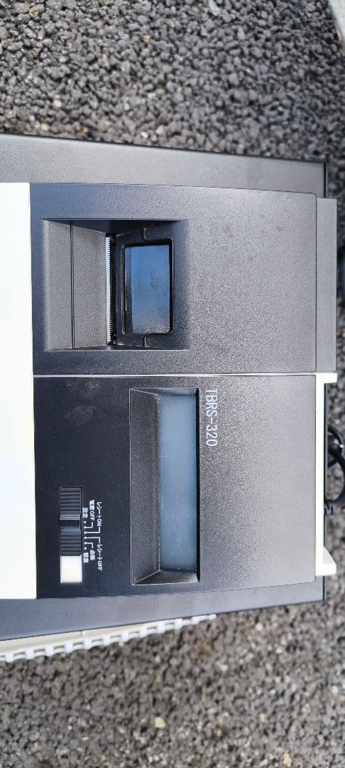 レジスター　TBRS-320　中古品　鍵無し　店舗用品　電源確認のみ実施