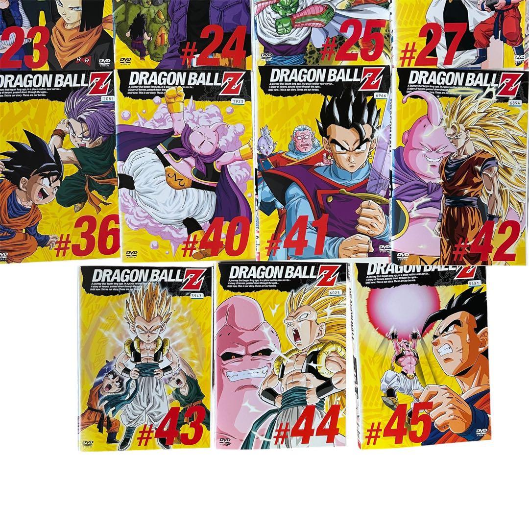 ドラゴンボールZ 鳥山明 アニメDVD 匿名発送★1-45巻 31枚