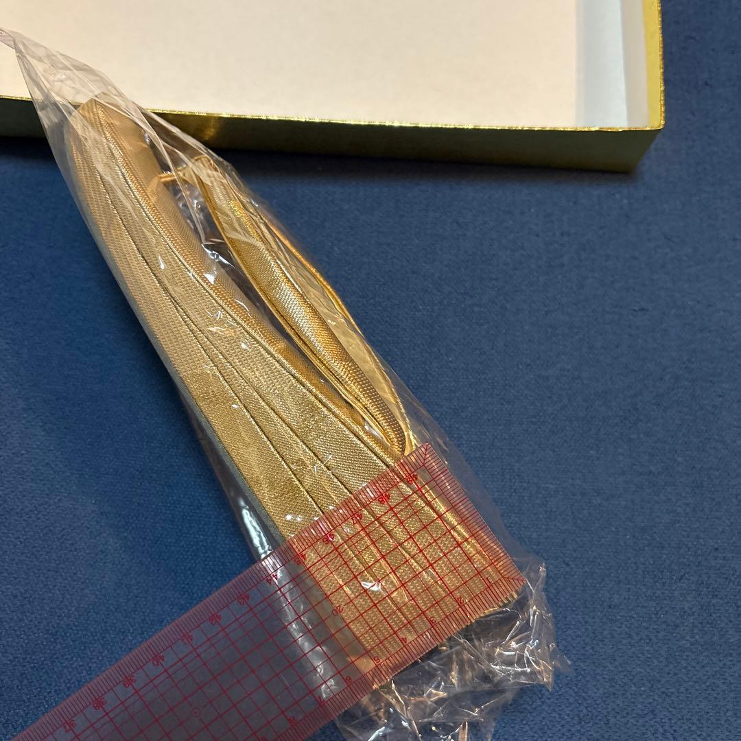 佐賀錦 和装小物 ゴールド バック 草履 セット