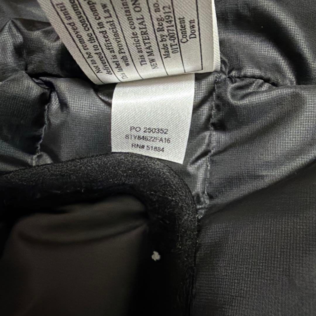 patagonia ブラック ダウンセーター　ダウンベスト　メンズサイズS