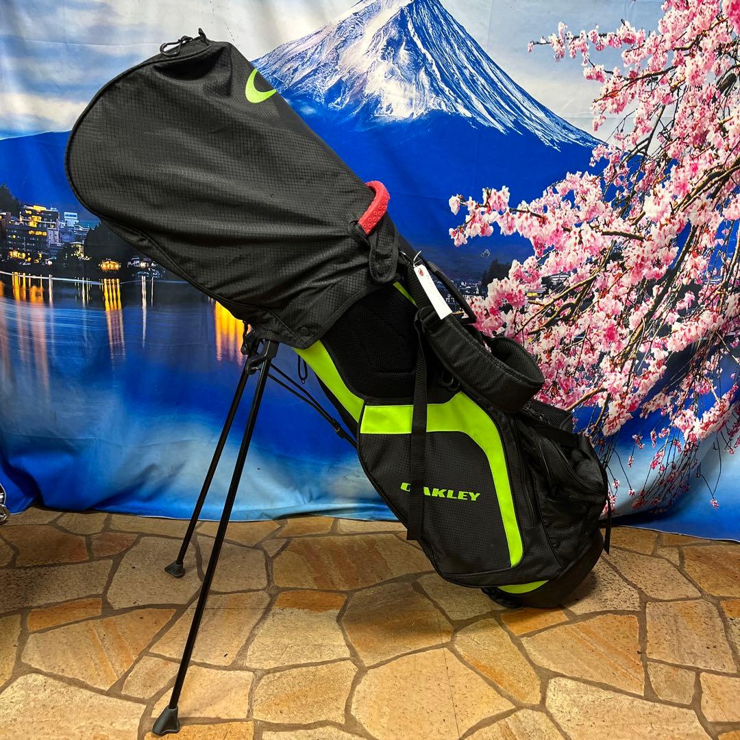 寶BZ-1288 OAKLEY キャディバッグ 重量約2.5kg スタンド式