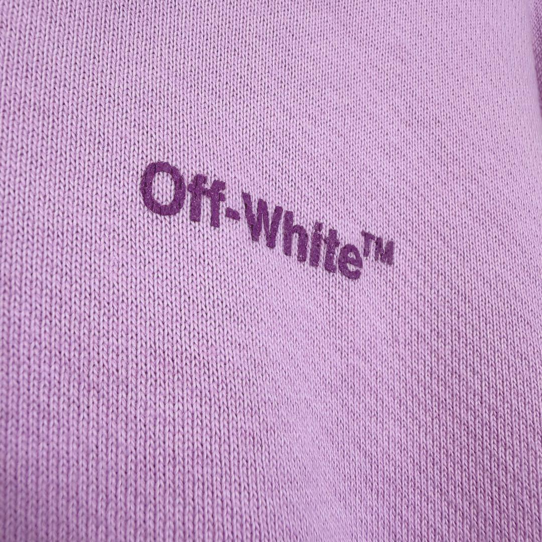 off-white オフホワイト パーカー ライラック
