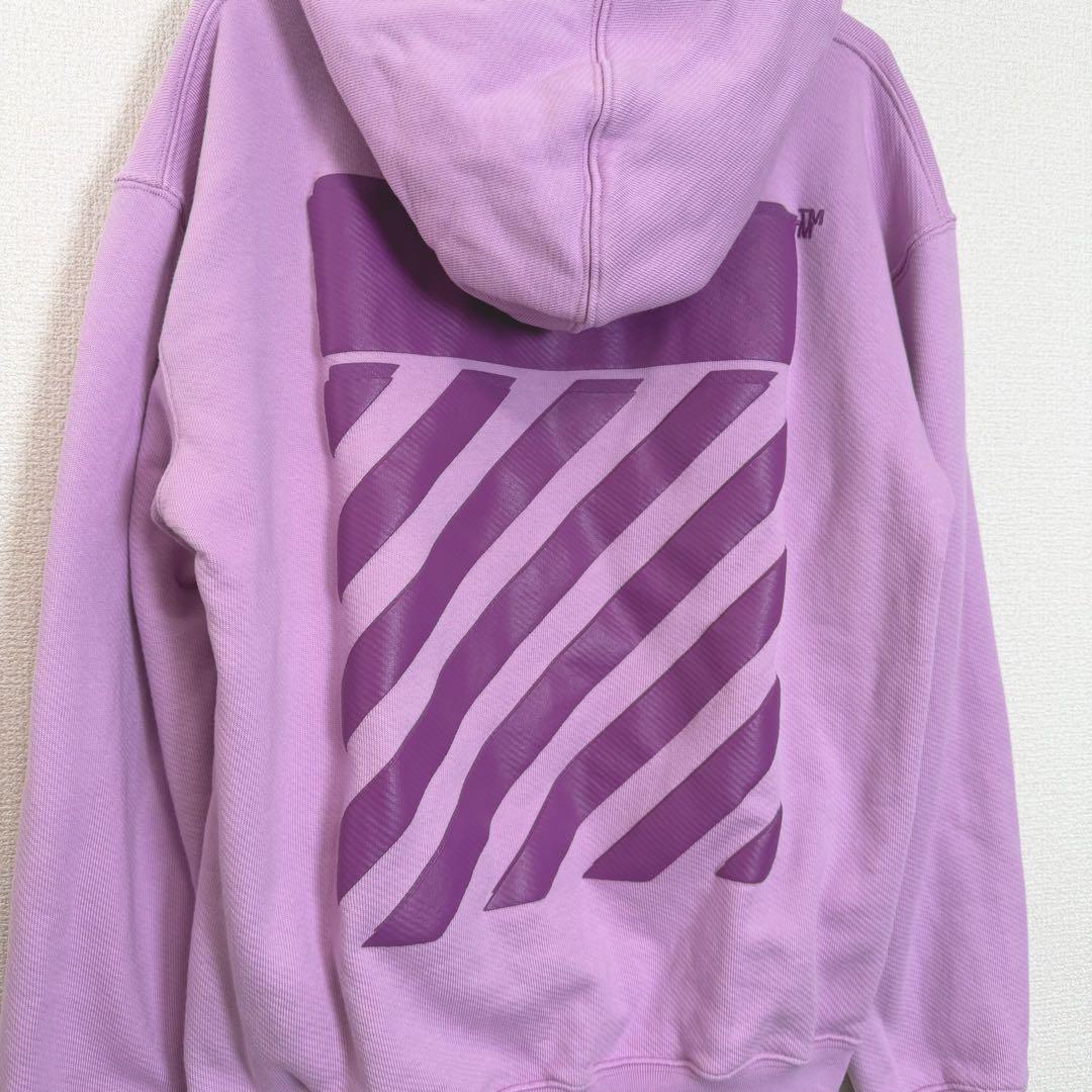 off-white オフホワイト パーカー ライラック
