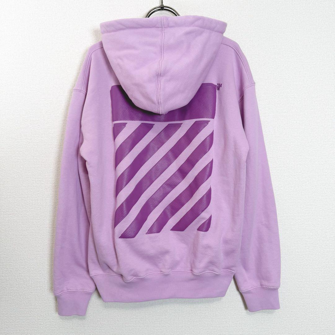 off-white オフホワイト パーカー ライラック