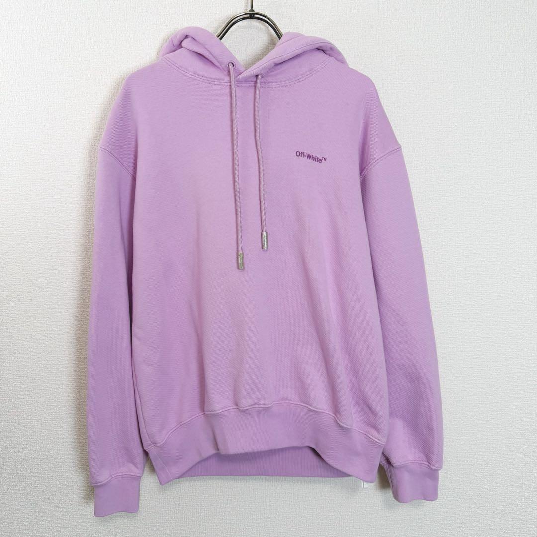 off-white オフホワイト パーカー ライラック