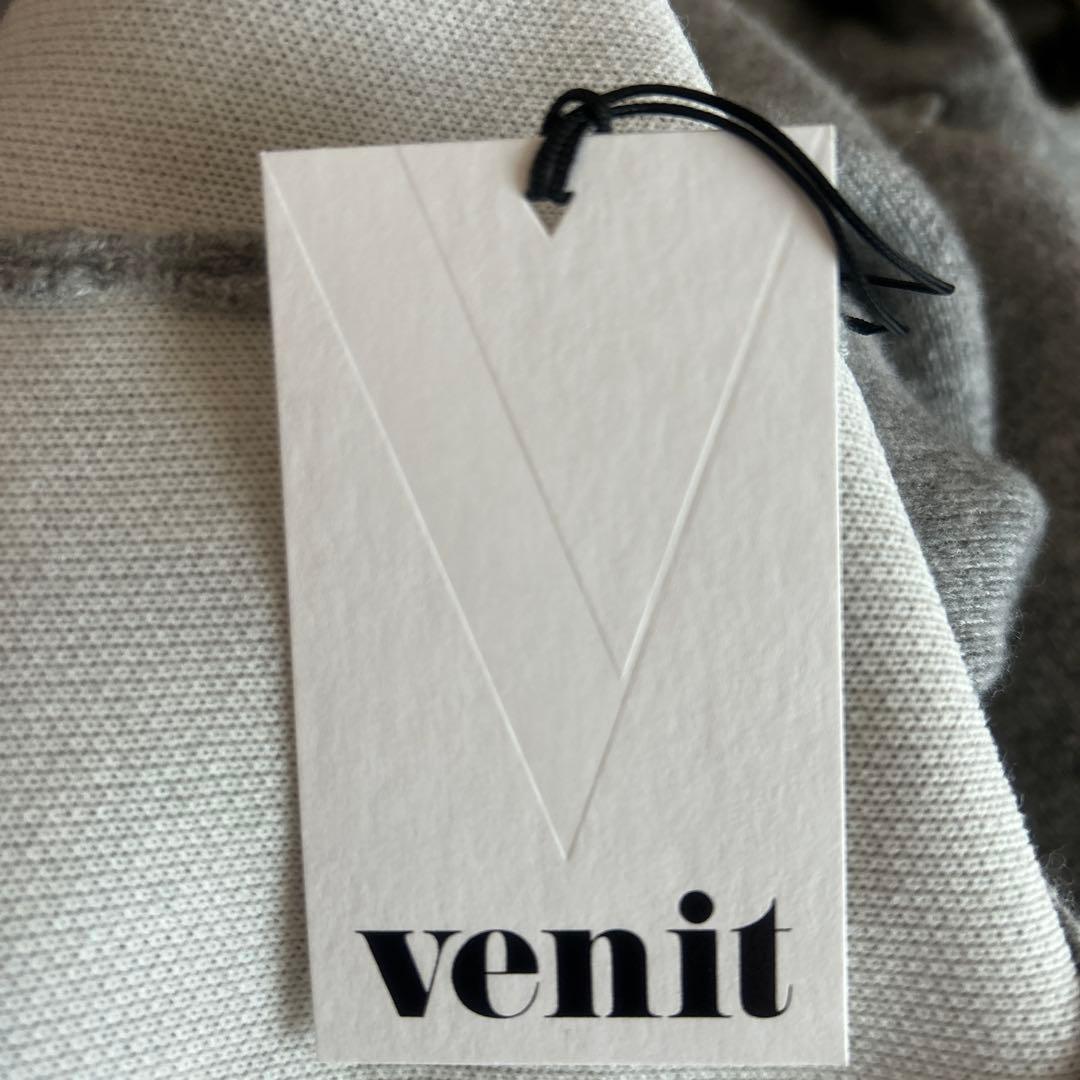 venit グレー フード付きパーカー